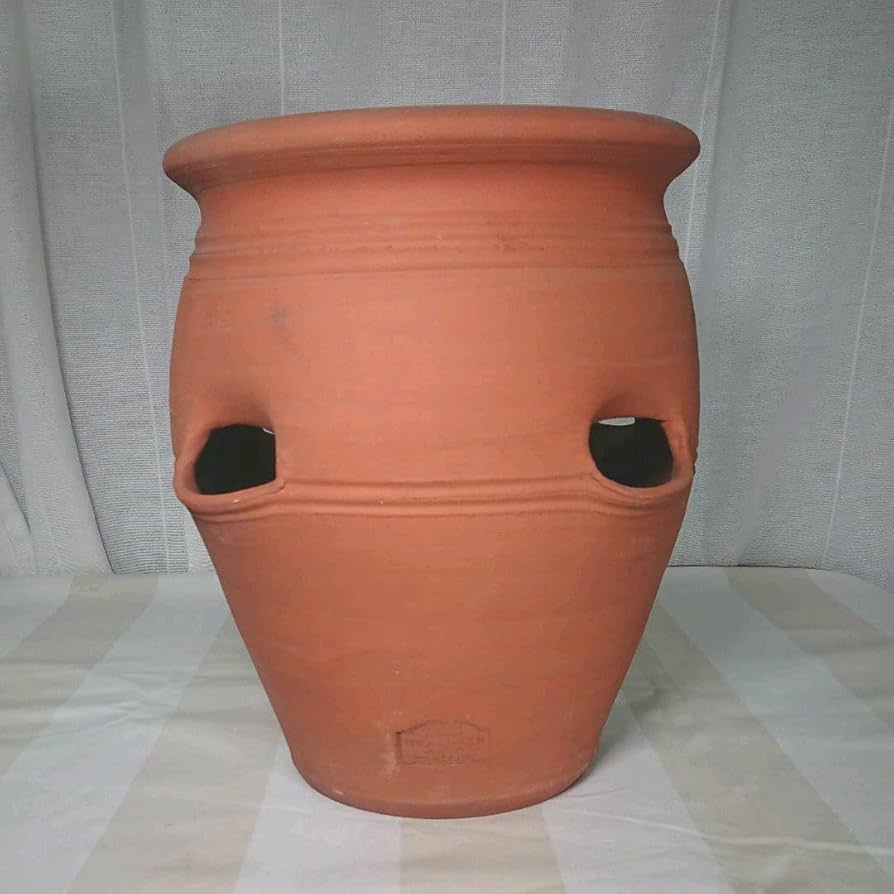 テラコッタ 大型ストロベリーポット